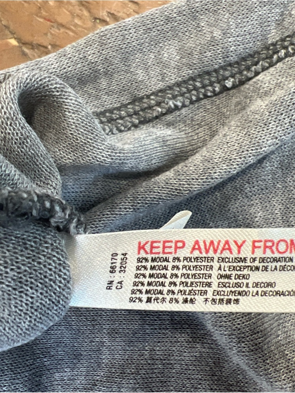 Free People Movement Swingin' It Pullover Poncho Hoodie Sweatshirt Small Gray - Picture 8 of 10